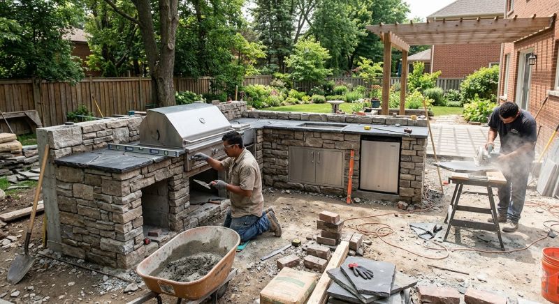 Outdoor Kitchen Remodeling in Summerville, SC